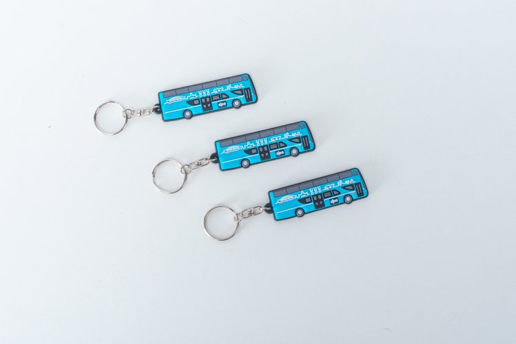 Přívěsek na klíče Doubledecker