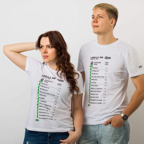 Linka č. 105 triko pánské