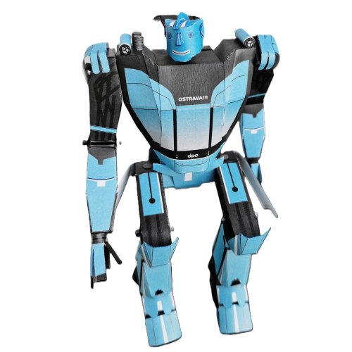 papírový model Ostraformer