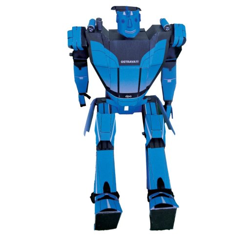 papírový model Ostraformer