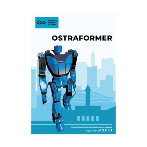papírový model Ostraformer