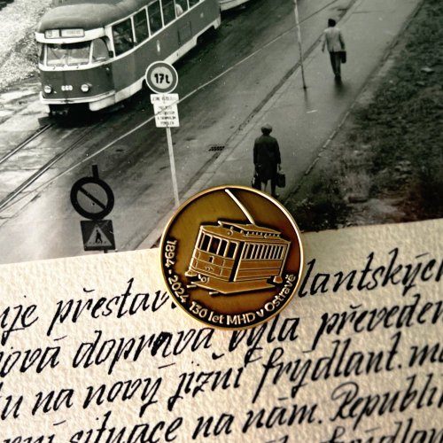 Pamětní mince 130 let MHD