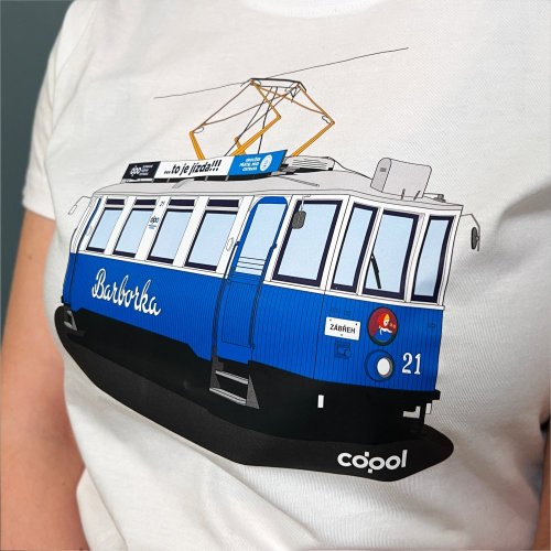 Barborka - triko dámské bílé - Velikost oblečení: XL