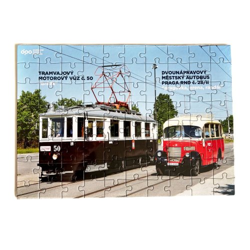 Puzzle - různé motivy - Druh: brňák a pragovka