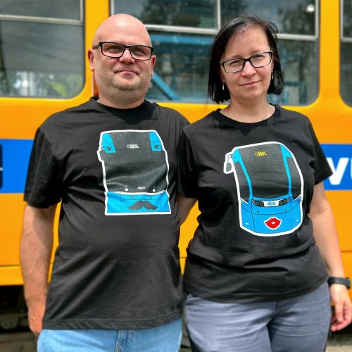 Stadlerka - triko dámské černé - Velikost oblečení: XL