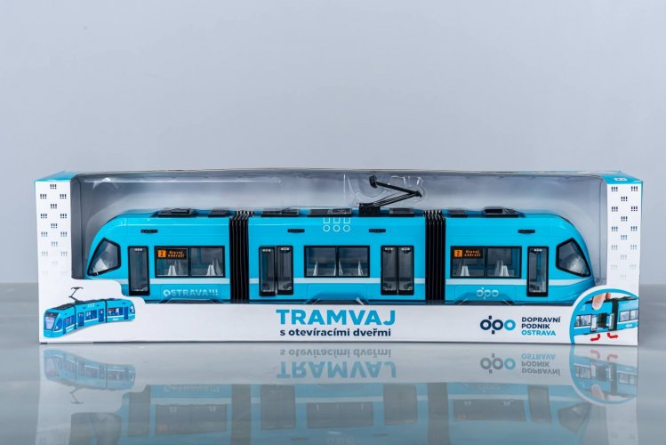Model moderní tramvaje