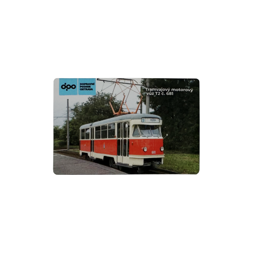 Dopravácké magnetky s ikonickými vozy - Druh: Retro magnetky, Typ: Tramvajový motorový vůz č.50