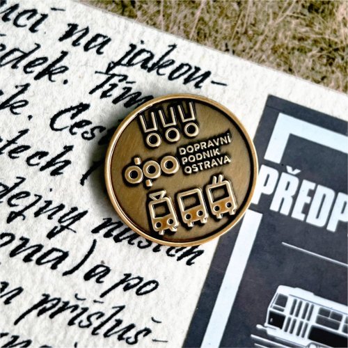 Pamětní mince 130 let MHD